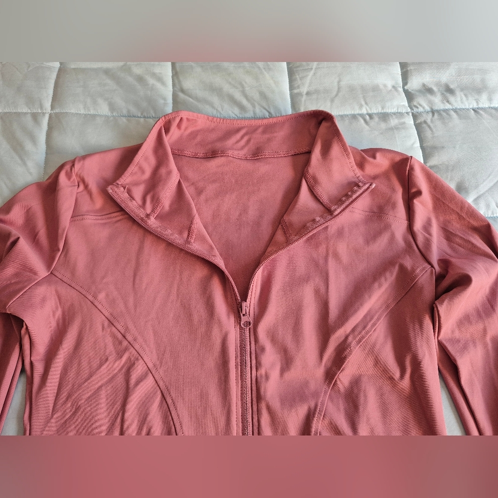 Pink Full-Zip Jacket - Picture 2 of 7